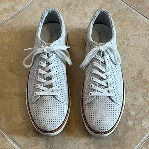 Like-new Allen Edmonds Porter Derby Suede Sneakers - 9.5D